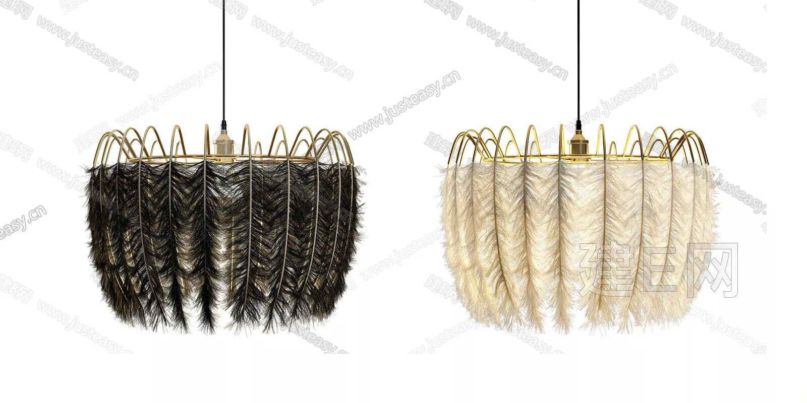 MODERN CHANDELIER - SKETCHUP 3D MODEL - ENSCAPE - 112414127