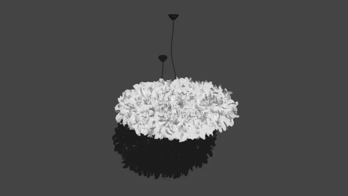 MODERN CHANDELIER - SKETCHUP 3D MODEL - VRAY OR ENSCAPE - ID03847