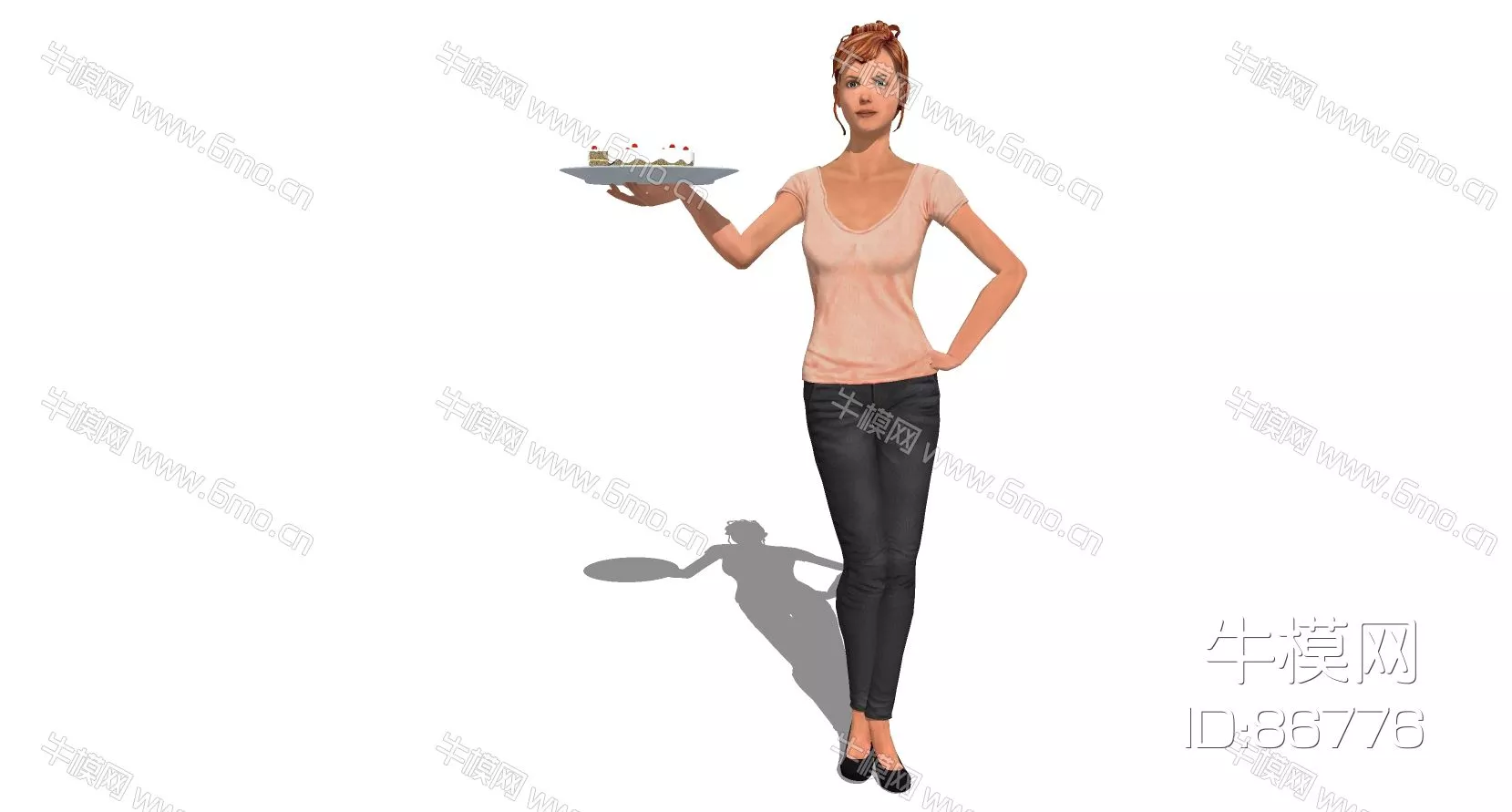 MODERN CHARACTER - SKETCHUP 3D MODEL - ENSCAPE - 86776