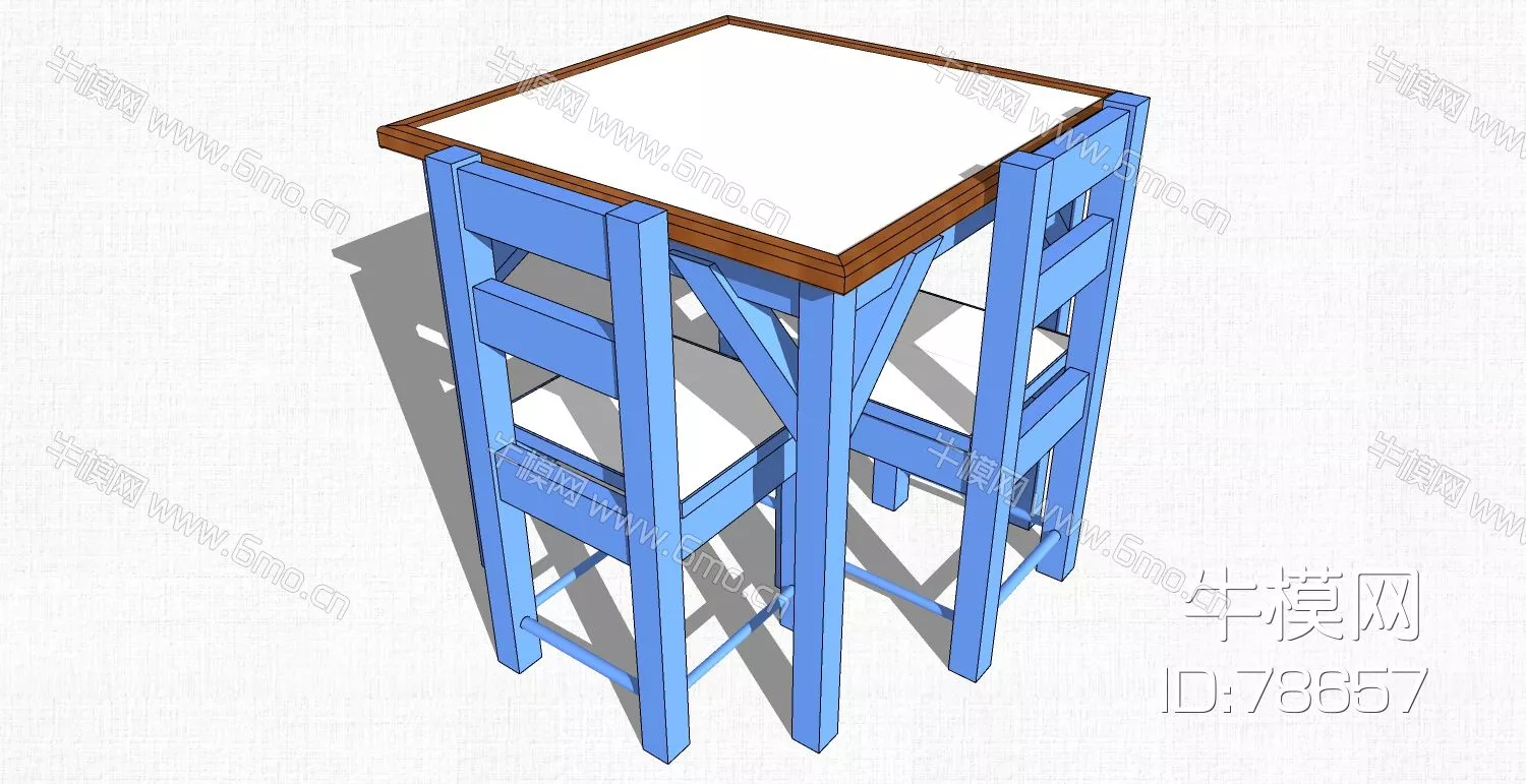 MODERN CHILDREN CHAIR - SKETCHUP 3D MODEL - ENSCAPE - 78657