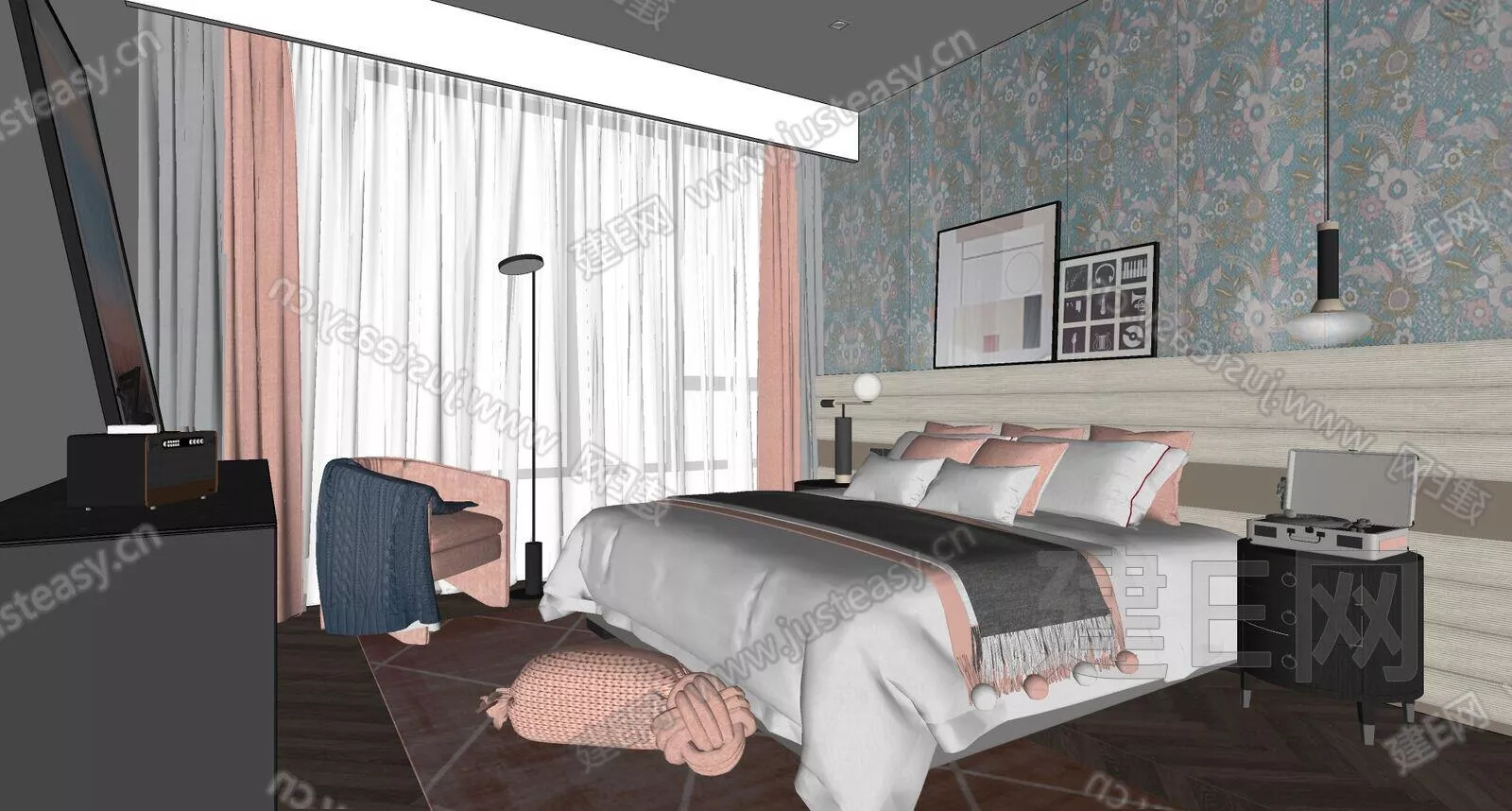 MODERN CHILDREN ROOM - SKETCHUP 3D SCENE - ENSCAPE - 104416146