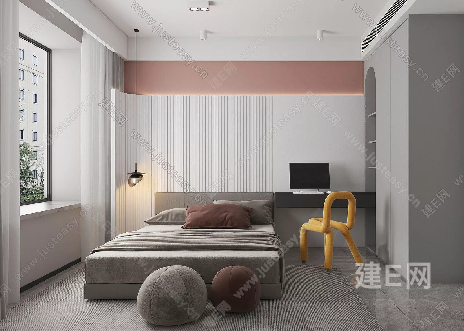 MODERN CHILDREN ROOM - SKETCHUP 3D SCENE - ENSCAPE - 109856031