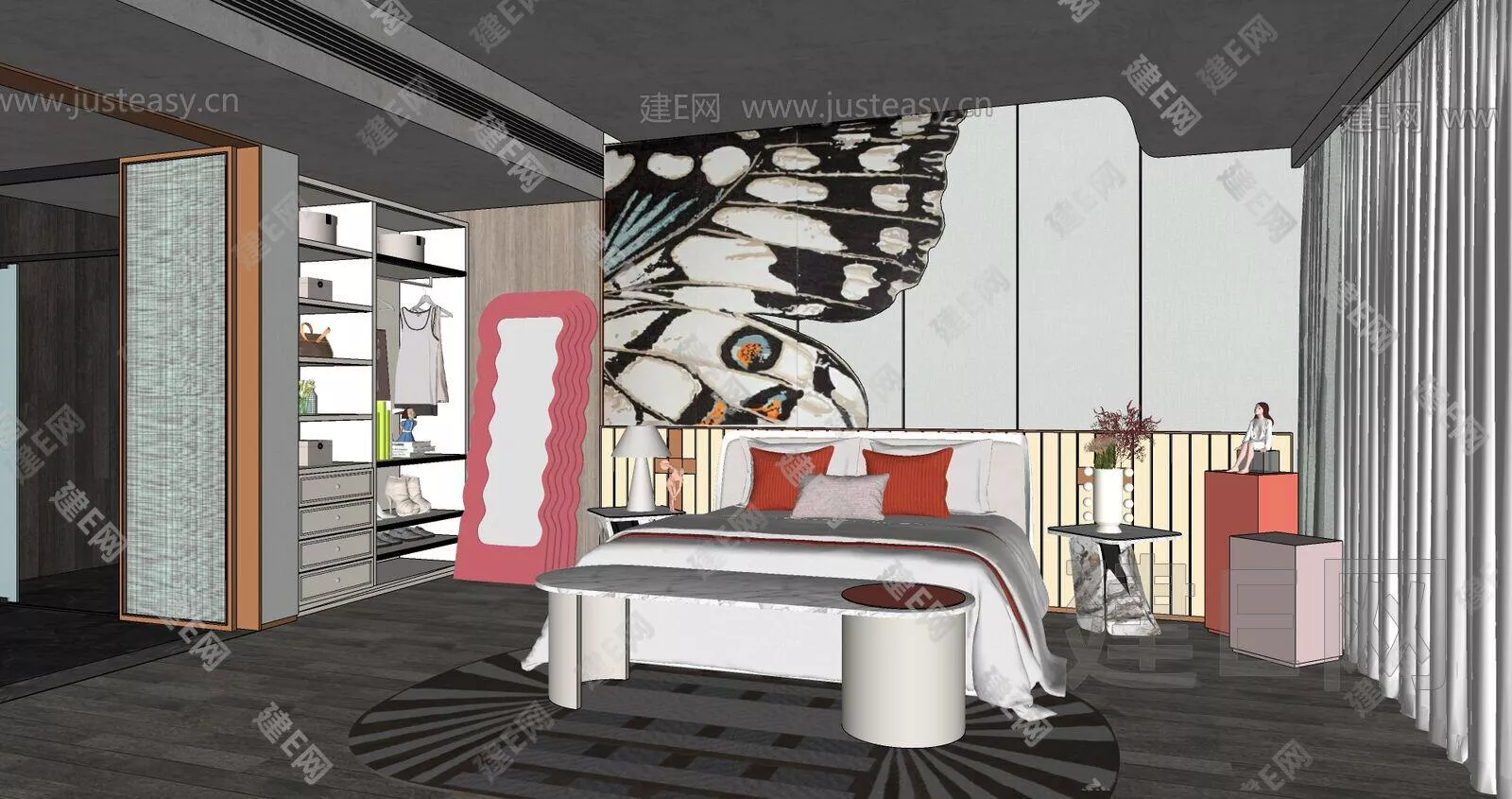 MODERN CHILDREN ROOM - SKETCHUP 3D SCENE - ENSCAPE - 114246188