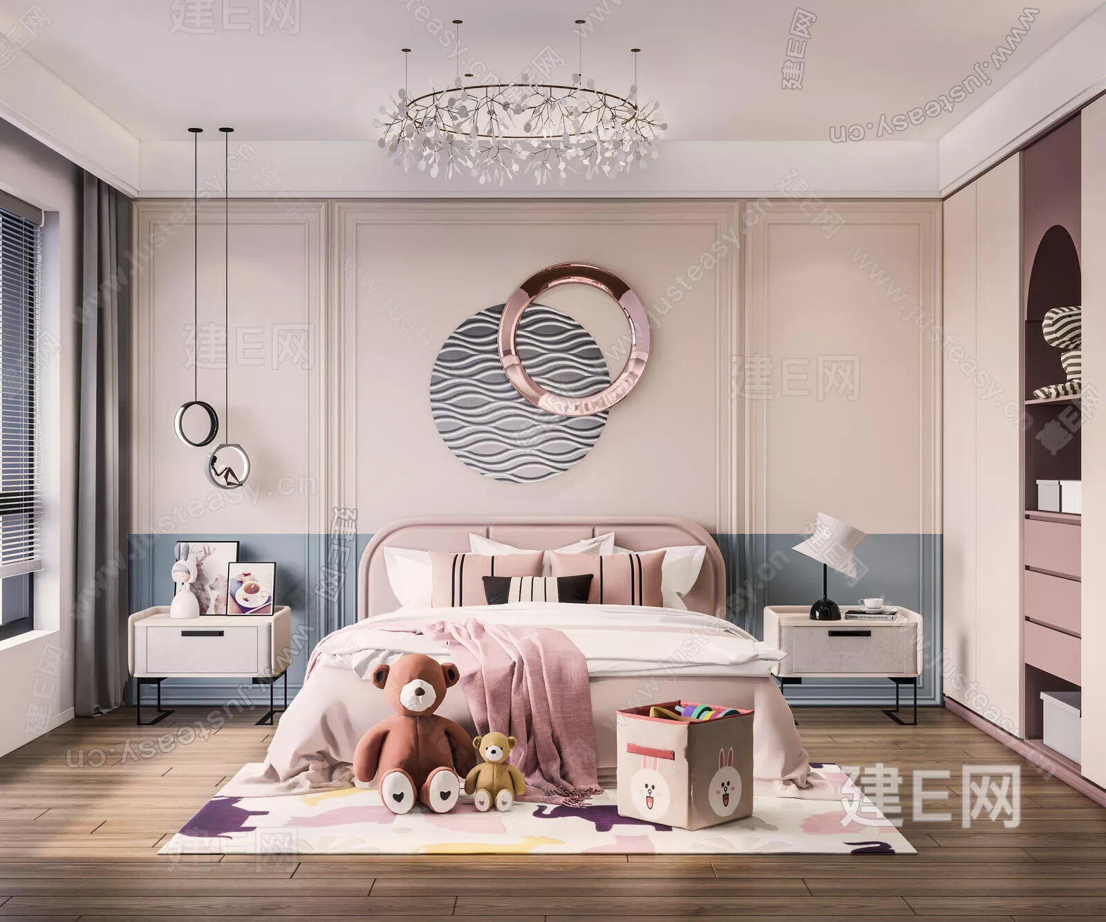 MODERN CHILDREN ROOM - SKETCHUP 3D SCENE - ENSCAPE - 114443662