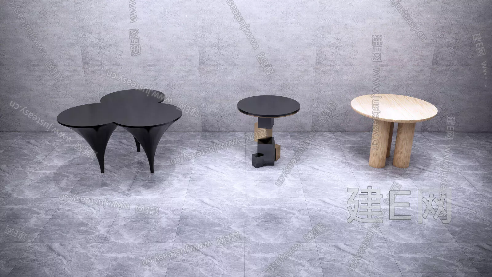 MODERN COFFEE TABLE - SKETCHUP 3D MODEL - ENSCAPE - 106317049