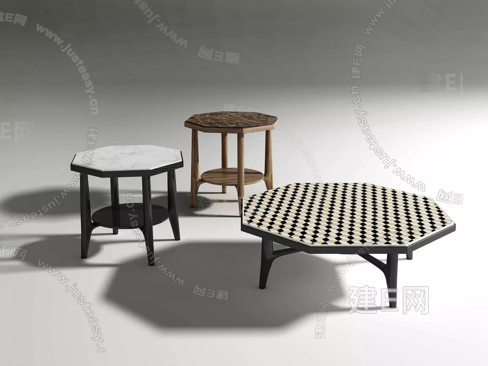 MODERN COFFEE TABLE - SKETCHUP 3D MODEL - ENSCAPE - 110710144