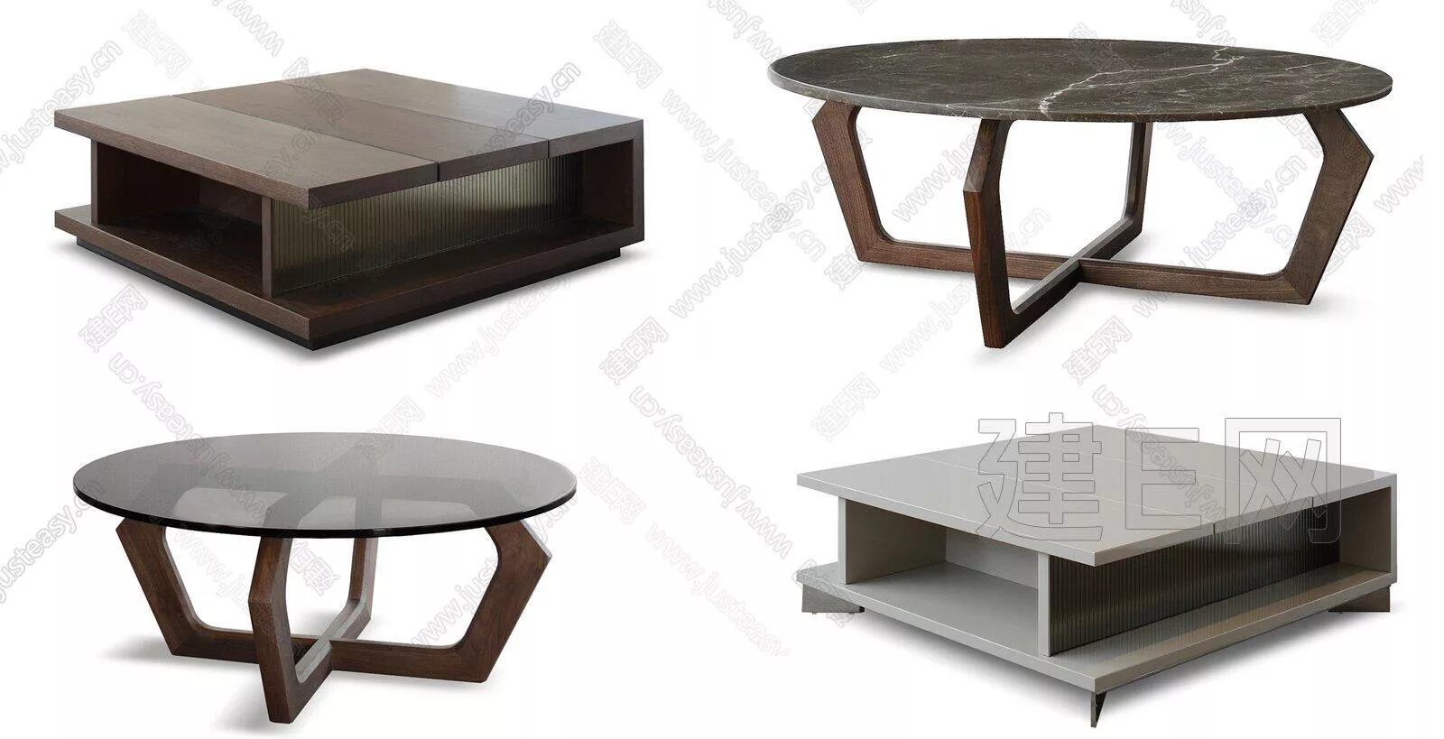 MODERN COFFEE TABLE - SKETCHUP 3D MODEL - ENSCAPE - 112217566