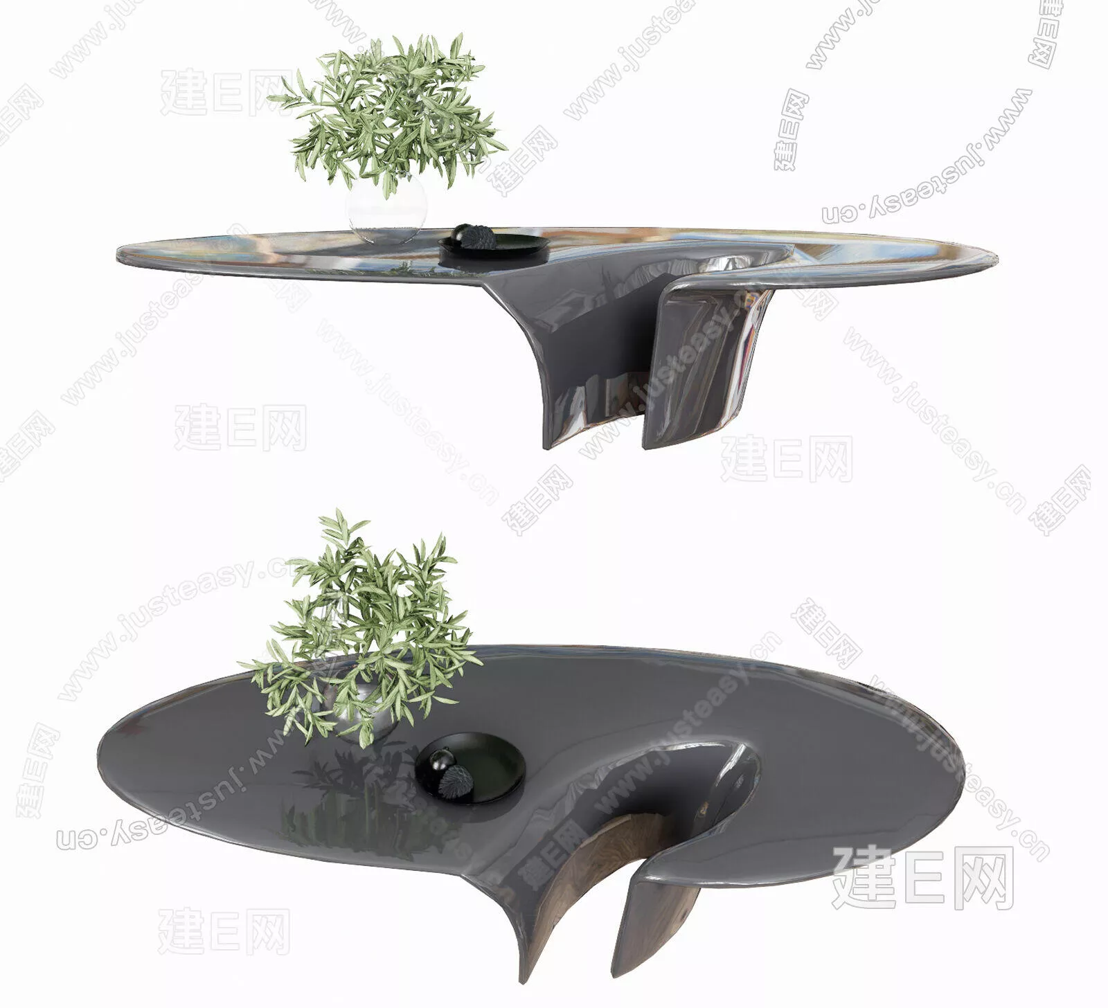 MODERN COFFEE TABLE - SKETCHUP 3D MODEL - ENSCAPE - 115033400
