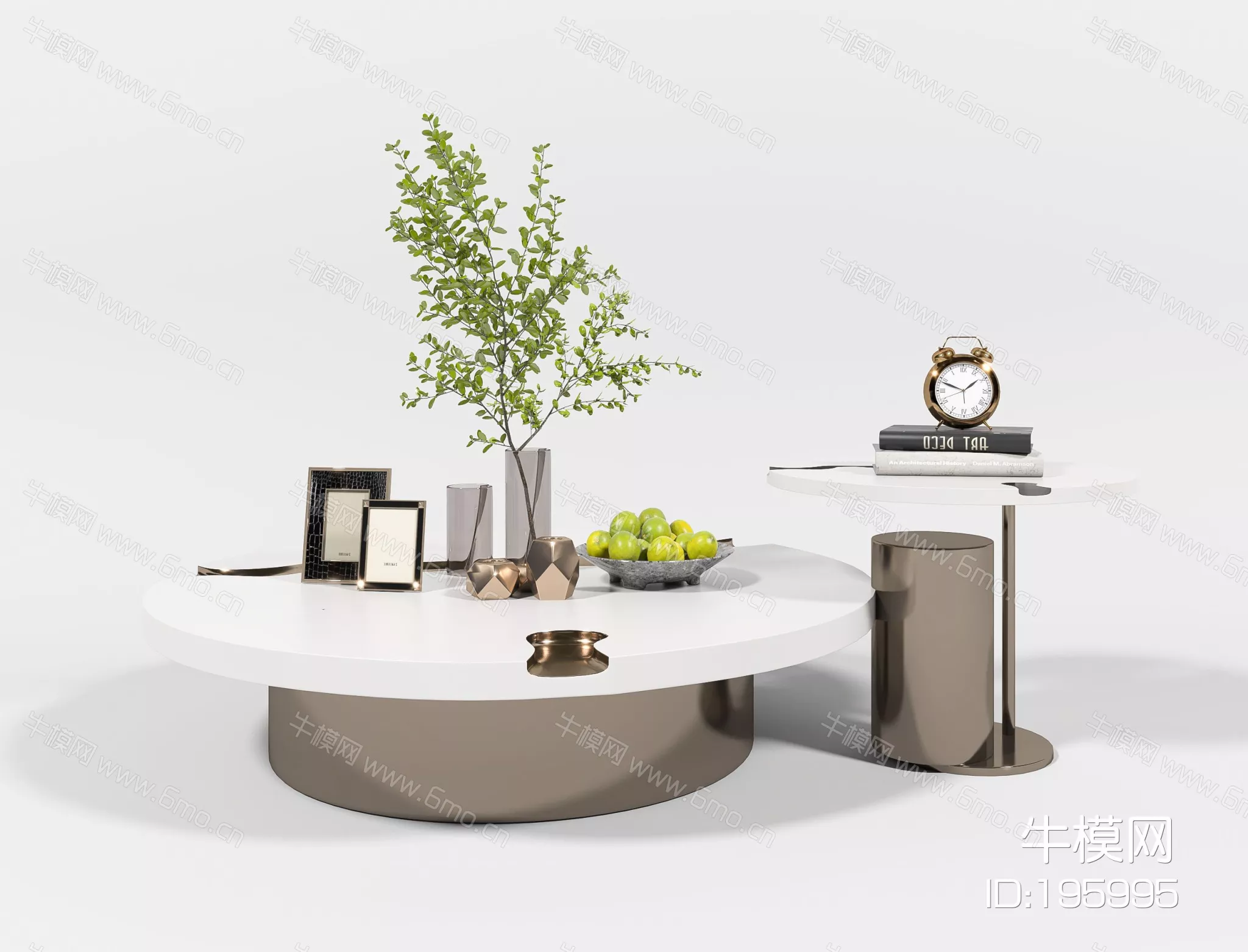 MODERN COFFEE TABLE - SKETCHUP 3D MODEL - ENSCAPE - 195995