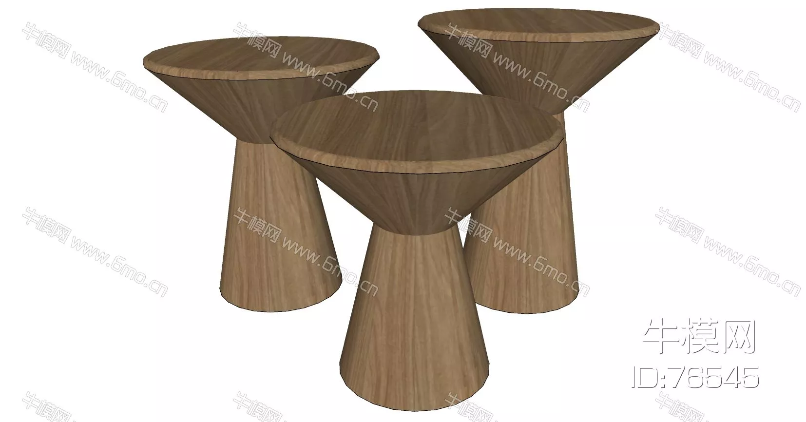 MODERN COFFEE TABLE - SKETCHUP 3D MODEL - ENSCAPE - 76545