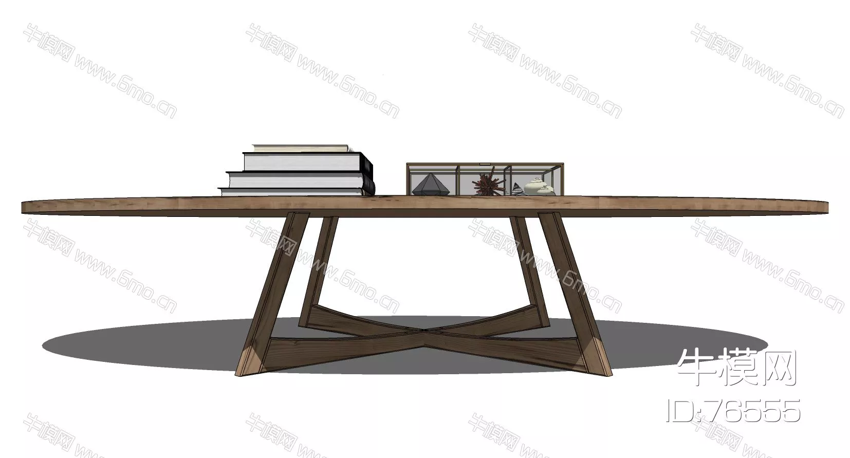 MODERN COFFEE TABLE - SKETCHUP 3D MODEL - ENSCAPE - 76555