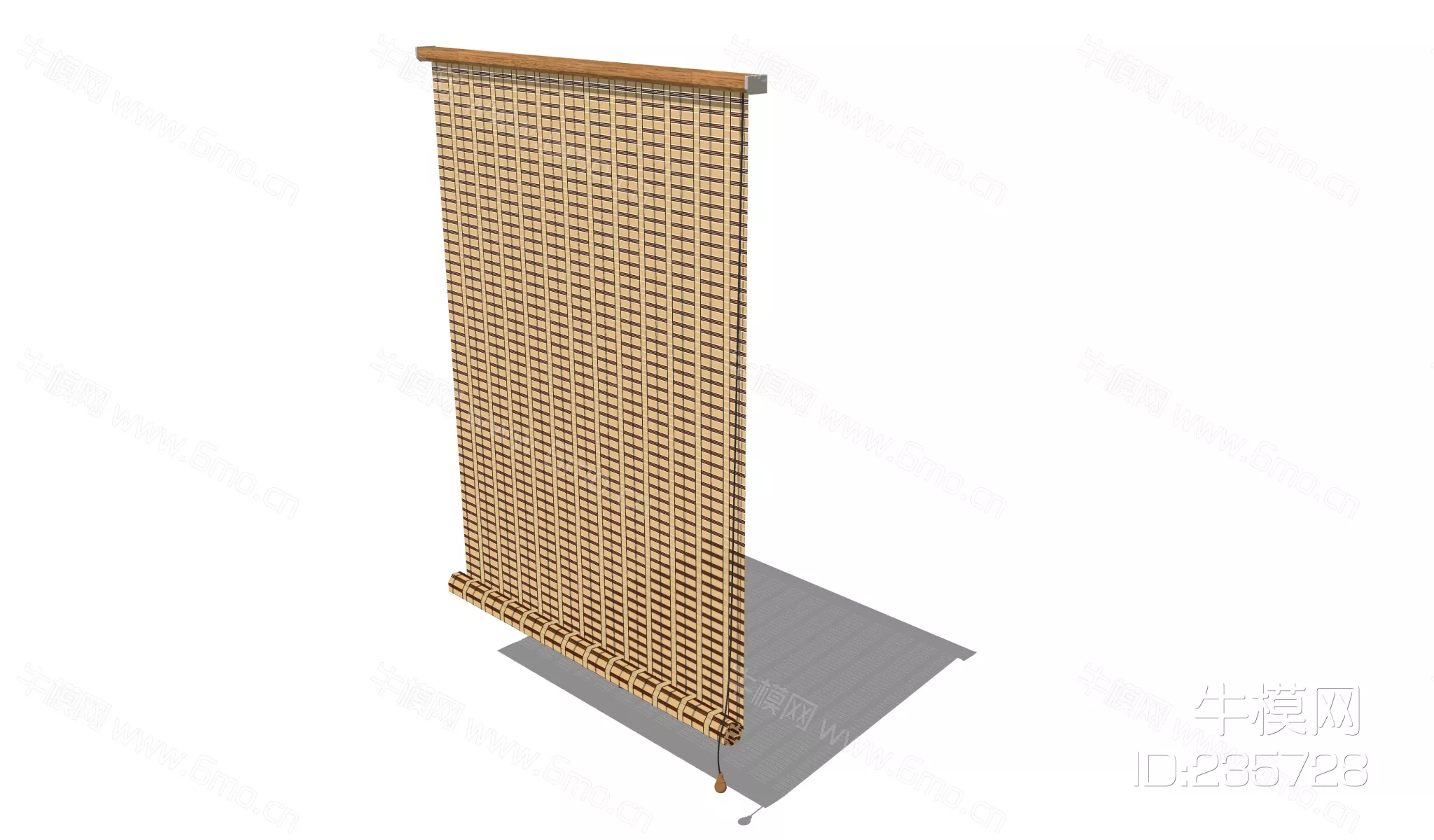 MODERN CURTAIN - SKETCHUP 3D MODEL - ENSCAPE - 235728