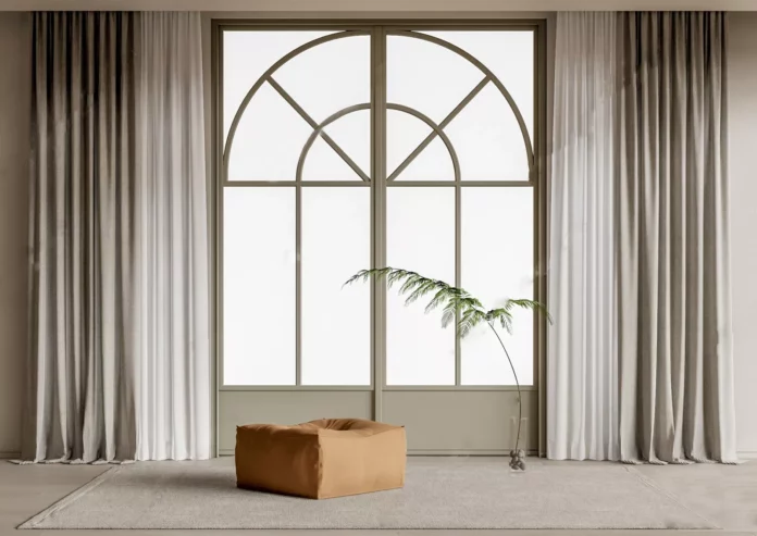 MODERN CURTAIN - SKETCHUP 3D MODEL - VRAY OR ENSCAPE - ID05406