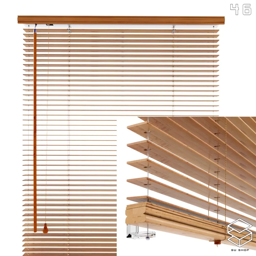 MODERN CURTAIN – SKETCHUP 3D MODEL – VRAY OR ENSCAPE – ID05703 ...