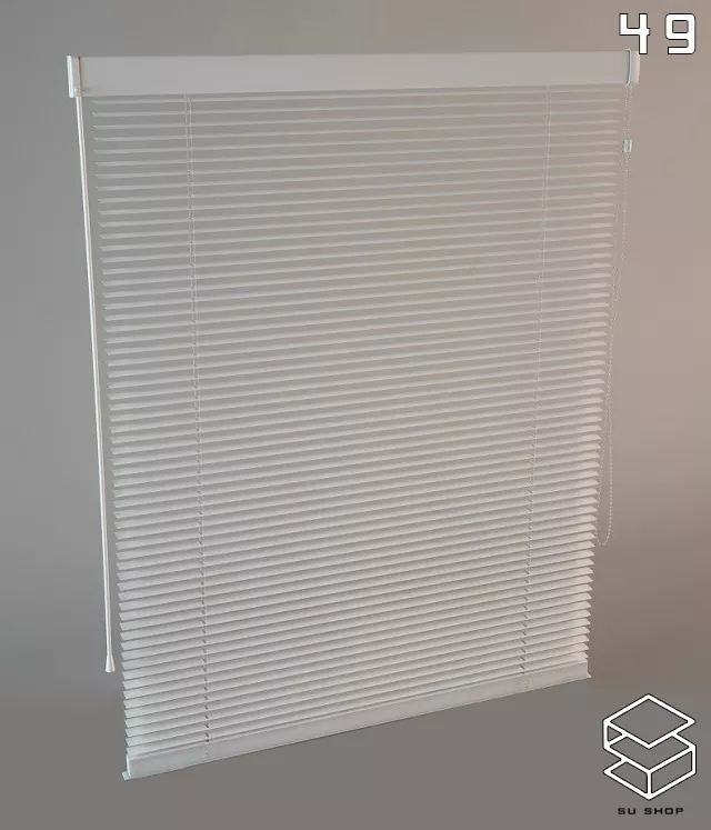 MODERN CURTAIN - SKETCHUP 3D MODEL - VRAY OR ENSCAPE - ID05706