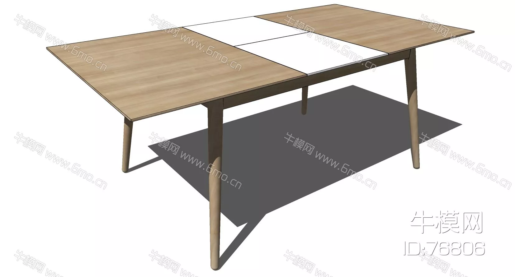 MODERN DESK - SKETCHUP 3D MODEL - ENSCAPE - 76806