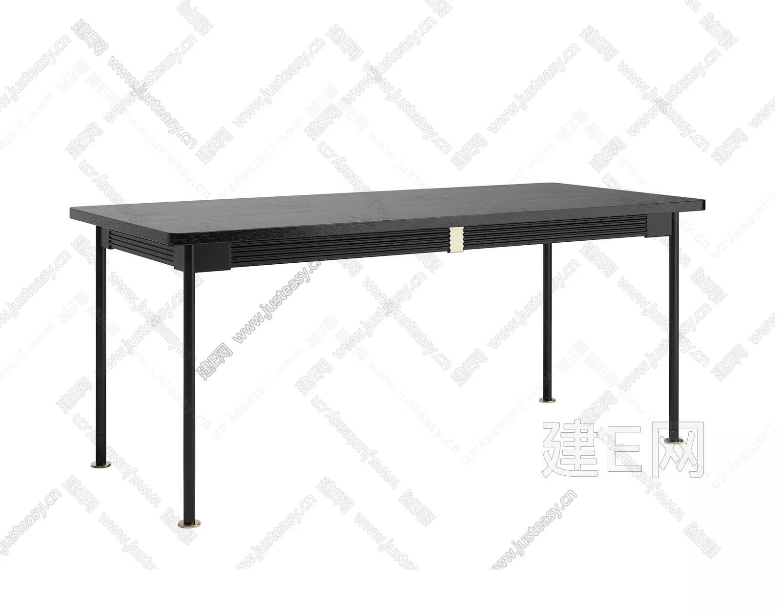 MODERN DINING TABLE SET - SKETCHUP 3D MODEL - ENSCAPE - 104941603