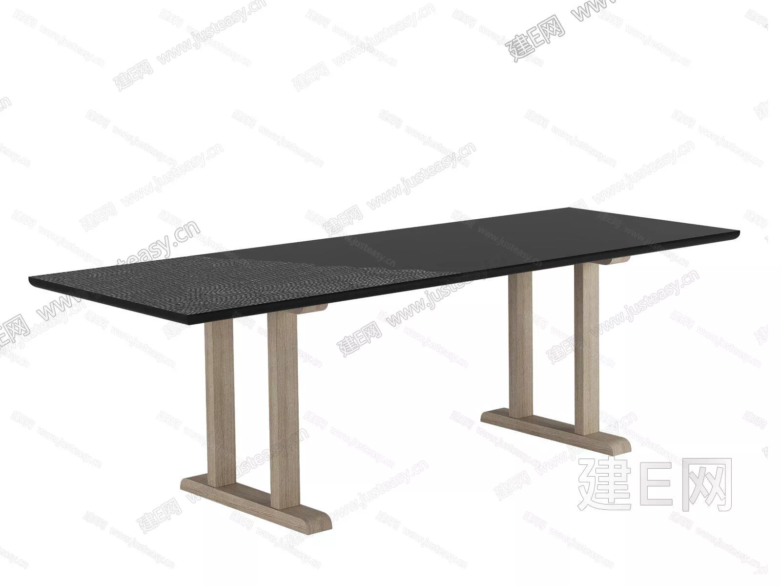 MODERN DINING TABLE SET - SKETCHUP 3D MODEL - ENSCAPE - 104941737