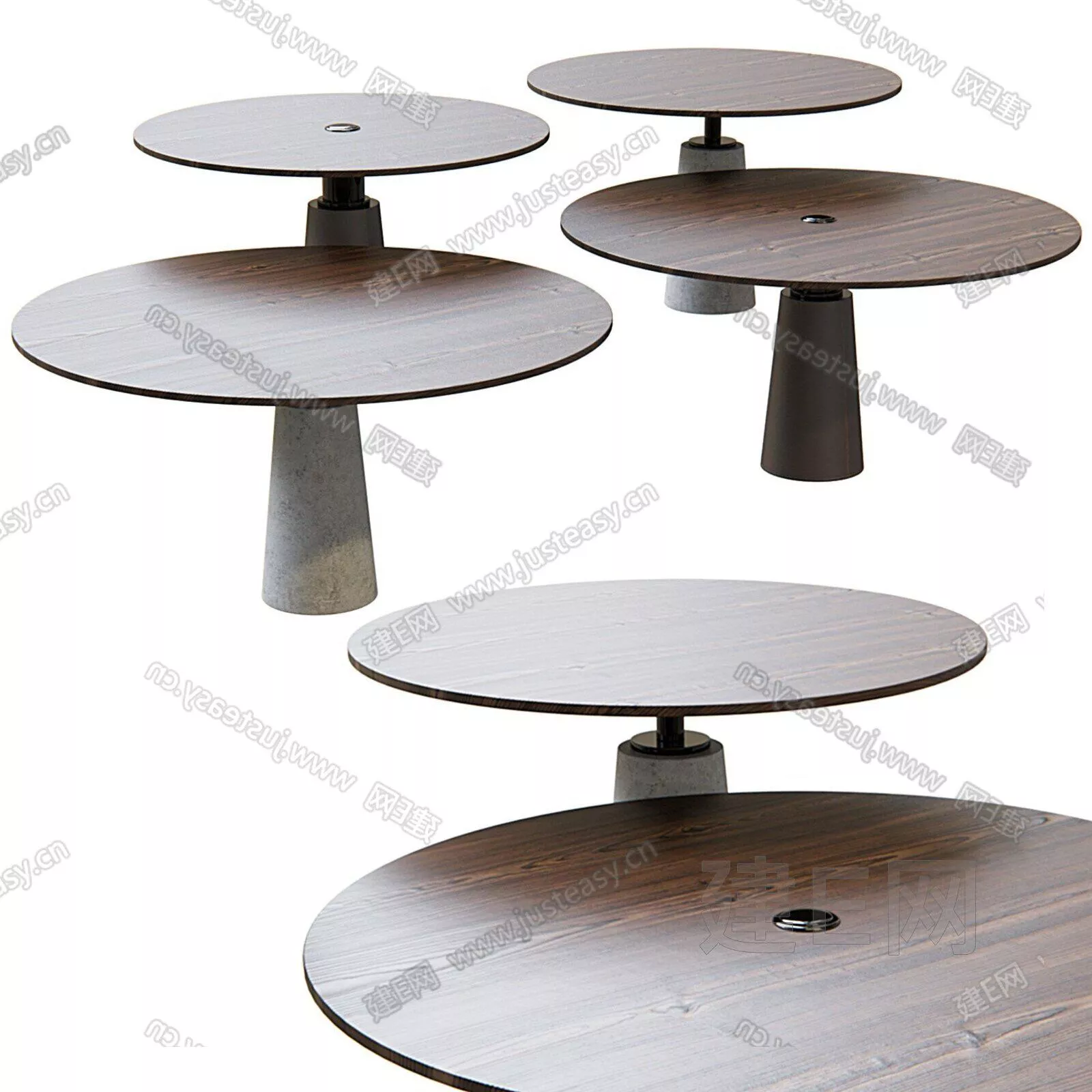 MODERN DINING TABLE SET - SKETCHUP 3D MODEL - ENSCAPE - 106777884