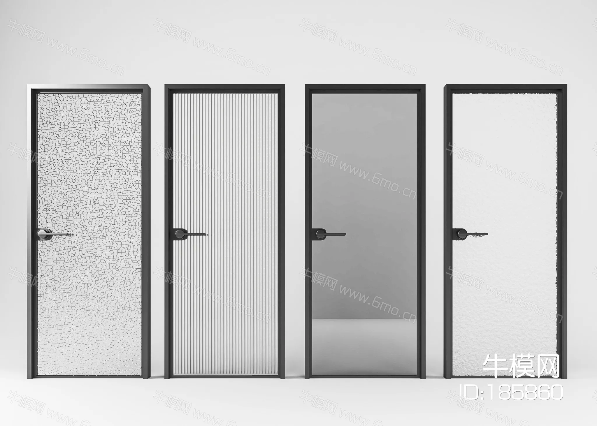 MODERN DOOR AND WINDOWS - SKETCHUP 3D MODEL - ENSCAPE - 185860