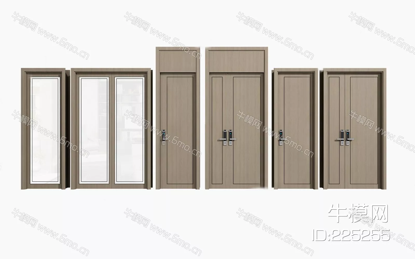 MODERN DOOR AND WINDOWS - SKETCHUP 3D MODEL - ENSCAPE - 225255