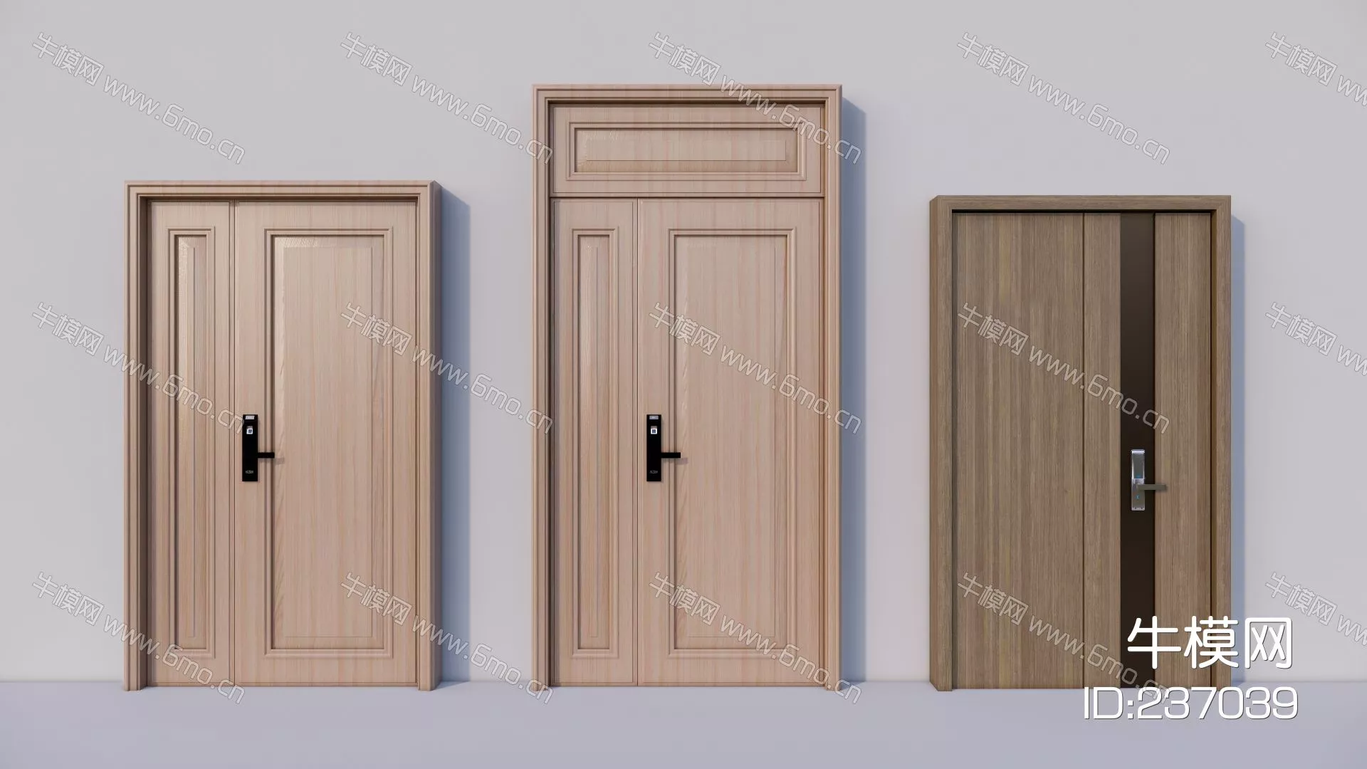 MODERN DOOR AND WINDOWS - SKETCHUP 3D MODEL - ENSCAPE - 237039