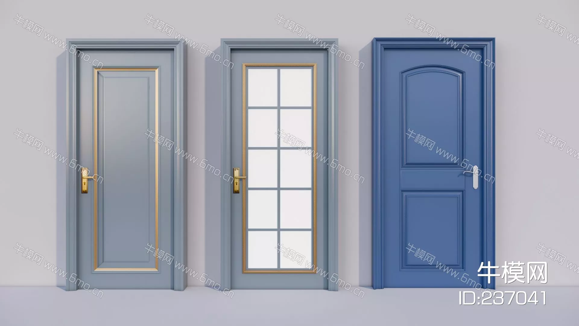 MODERN DOOR AND WINDOWS - SKETCHUP 3D MODEL - ENSCAPE - 237041