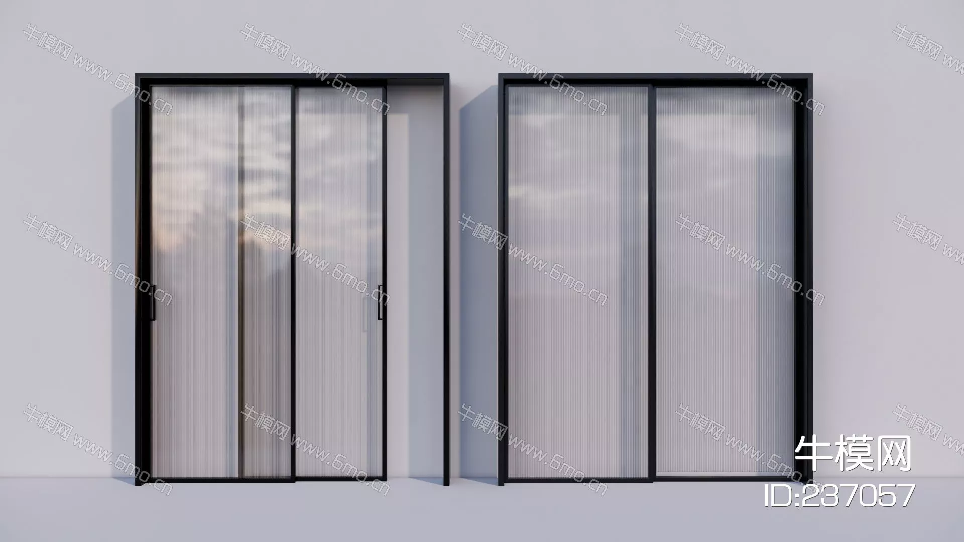 MODERN DOOR AND WINDOWS - SKETCHUP 3D MODEL - ENSCAPE - 237057