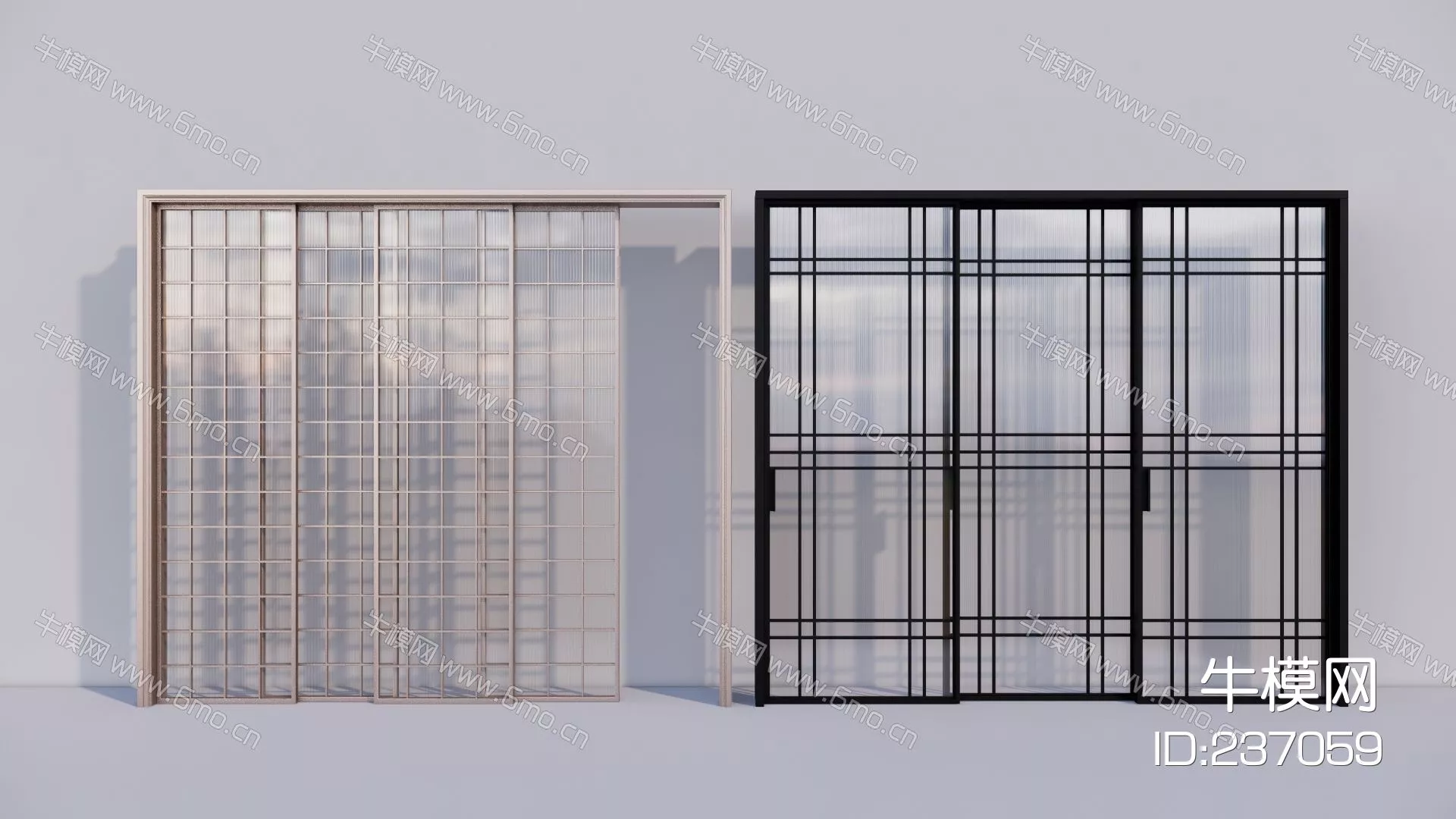 MODERN DOOR AND WINDOWS - SKETCHUP 3D MODEL - ENSCAPE - 237059