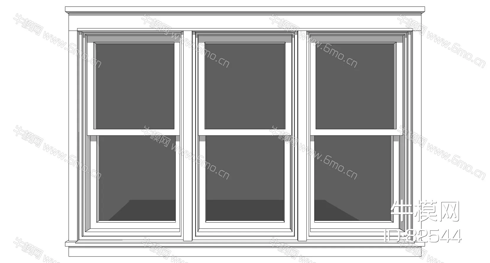 MODERN DOOR AND WINDOWS - SKETCHUP 3D MODEL - ENSCAPE - 82544