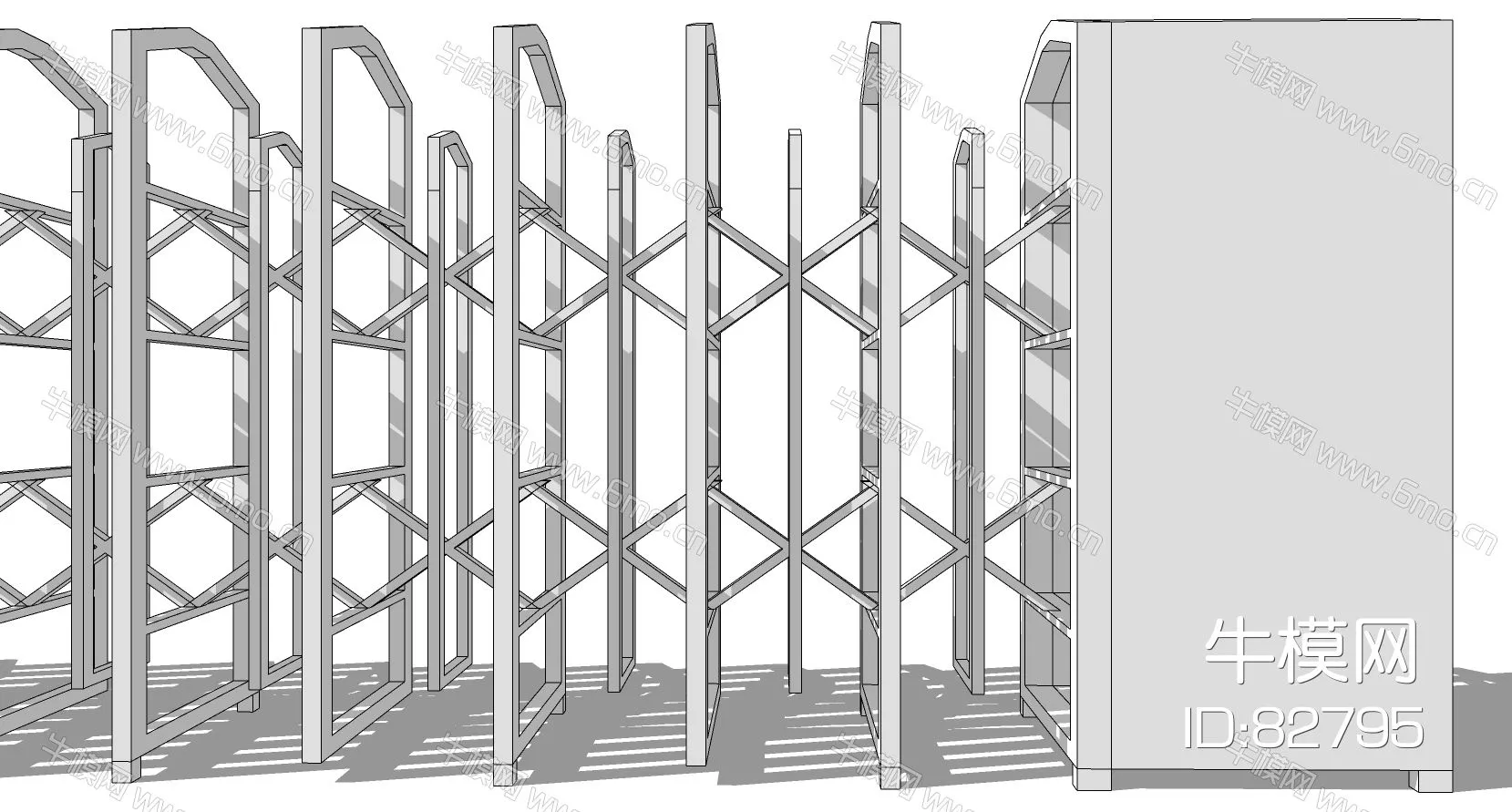 MODERN DOOR AND WINDOWS - SKETCHUP 3D MODEL - ENSCAPE - 82795
