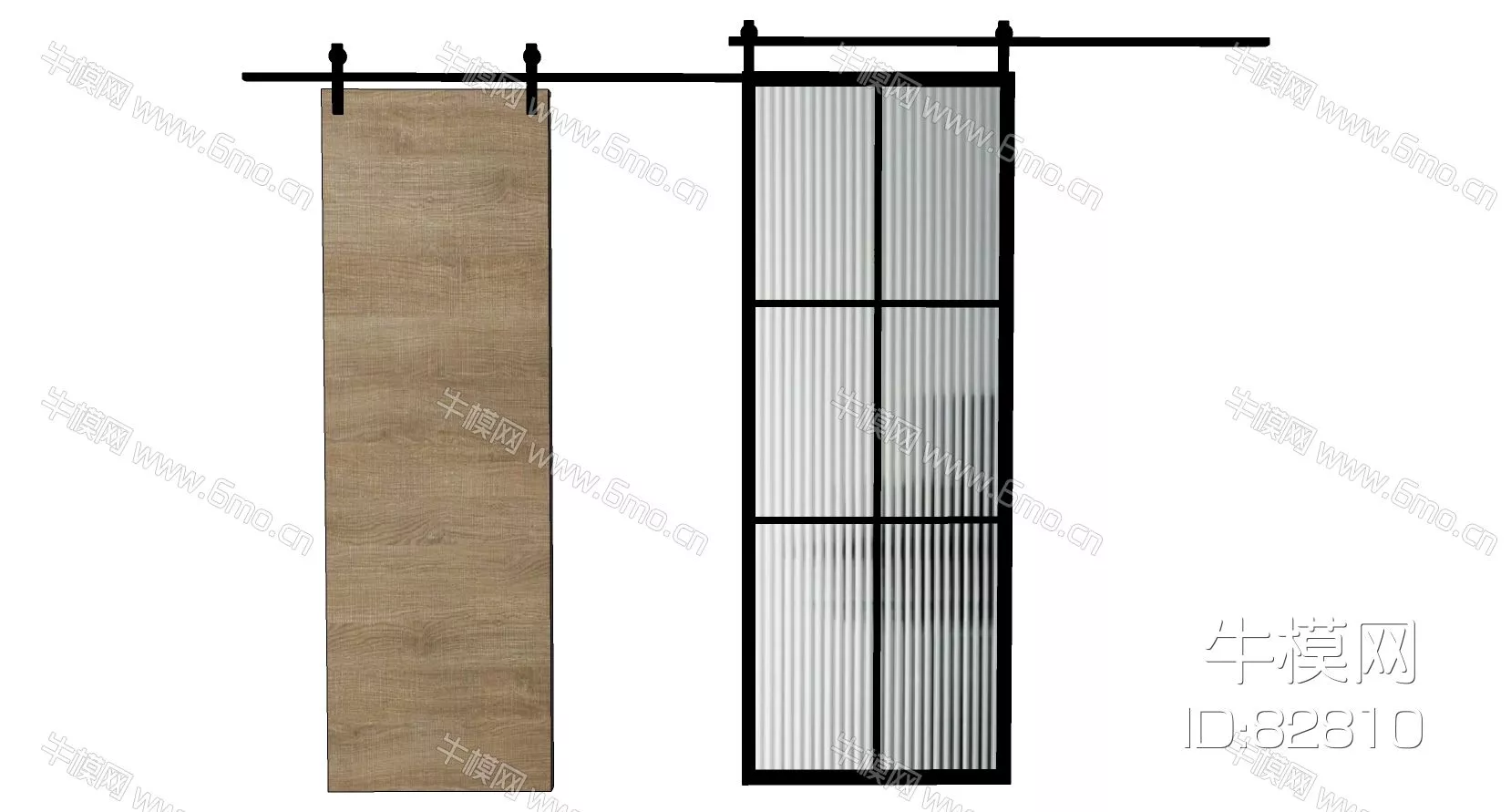 MODERN DOOR AND WINDOWS - SKETCHUP 3D MODEL - ENSCAPE - 82810