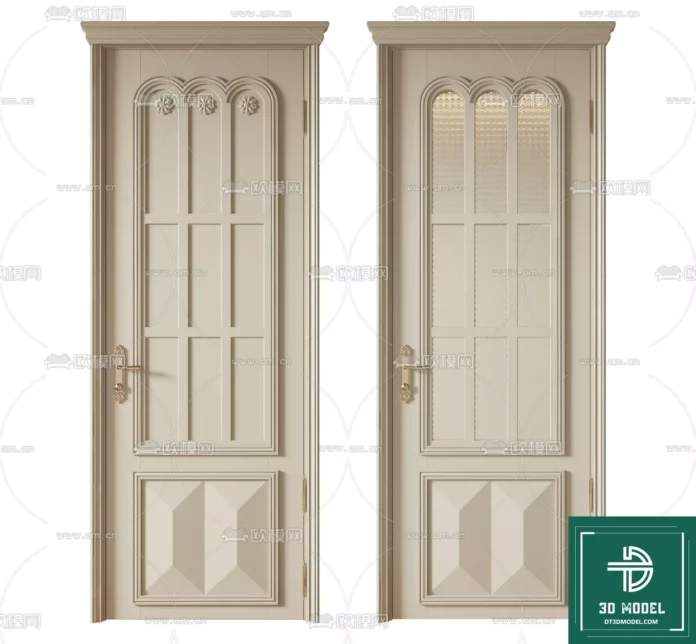 MODERN DOOR - SKETCHUP 3D MODEL - VRAY OR ENSCAPE - ID06792