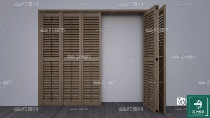 MODERN DOOR - SKETCHUP 3D MODEL - VRAY OR ENSCAPE - ID06849