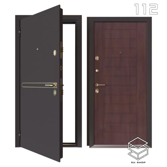 MODERN DOOR - SKETCHUP 3D MODEL - VRAY OR ENSCAPE - ID06892