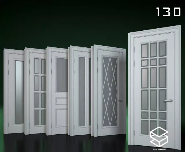 MODERN DOOR - SKETCHUP 3D MODEL - VRAY OR ENSCAPE - ID06912