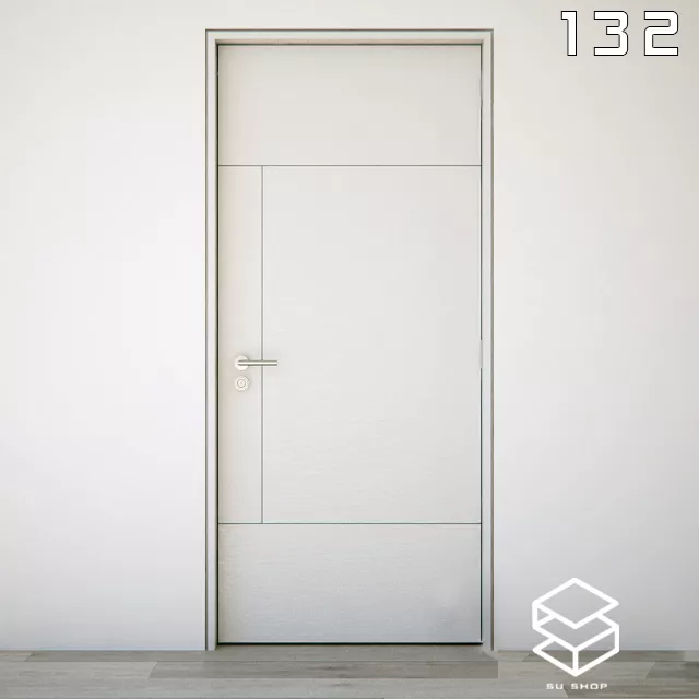 MODERN DOOR - SKETCHUP 3D MODEL - VRAY OR ENSCAPE - ID06914