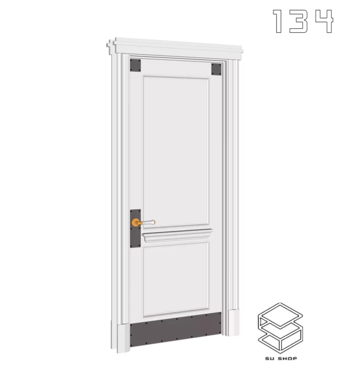 MODERN DOOR - SKETCHUP 3D MODEL - VRAY OR ENSCAPE - ID06916