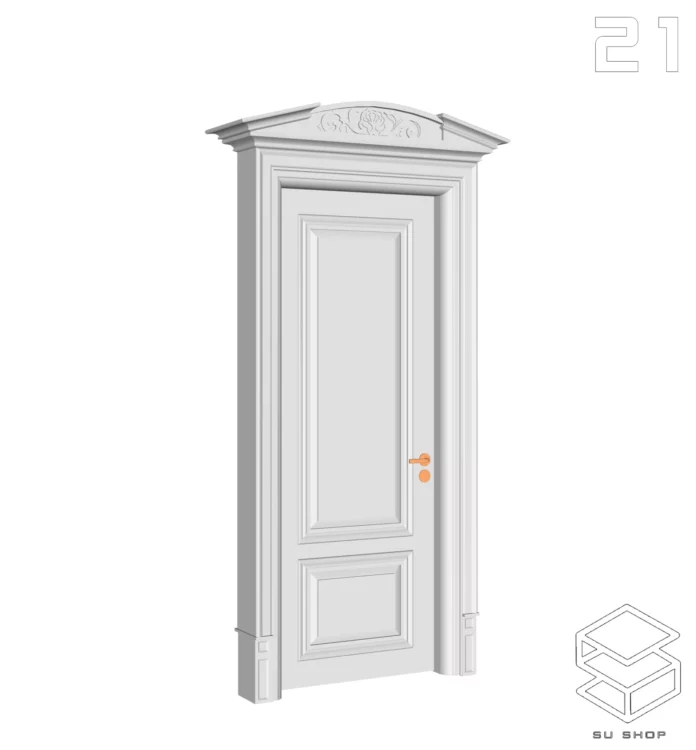 MODERN DOOR - SKETCHUP 3D MODEL - VRAY OR ENSCAPE - ID06941