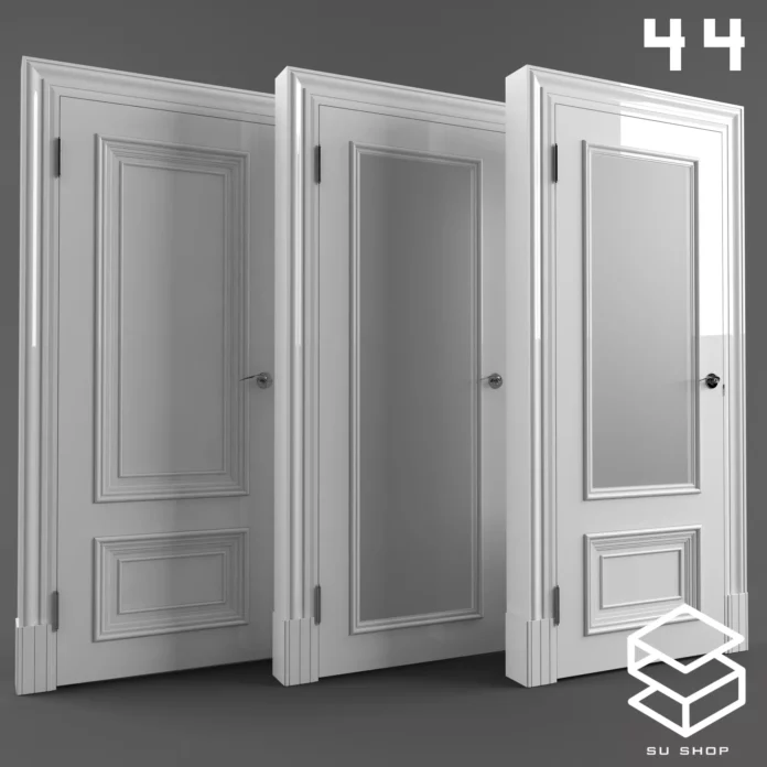 MODERN DOOR - SKETCHUP 3D MODEL - VRAY OR ENSCAPE - ID06966