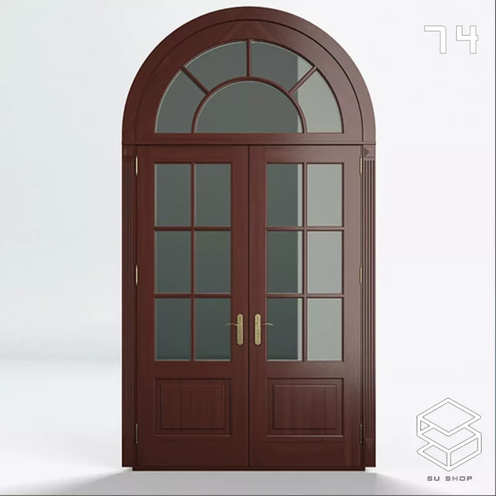 MODERN DOOR - SKETCHUP 3D MODEL - VRAY OR ENSCAPE - ID06999