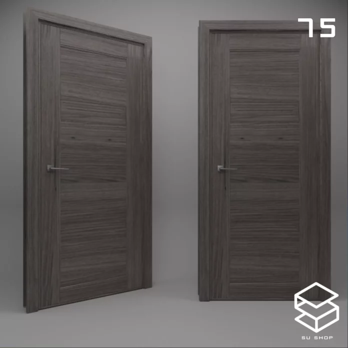 MODERN DOOR - SKETCHUP 3D MODEL - VRAY OR ENSCAPE - ID07000