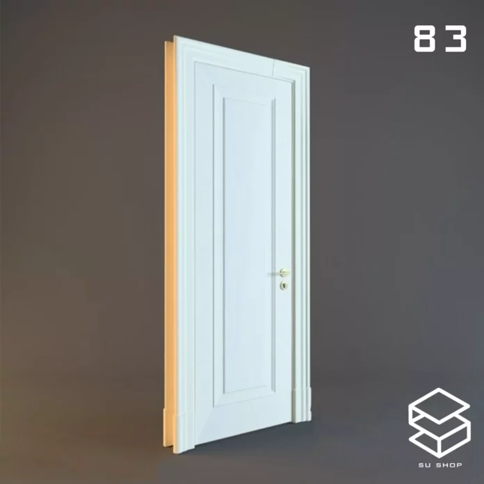 MODERN DOOR - SKETCHUP 3D MODEL - VRAY OR ENSCAPE - ID07009