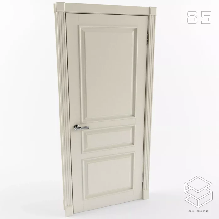 MODERN DOOR - SKETCHUP 3D MODEL - VRAY OR ENSCAPE - ID07011