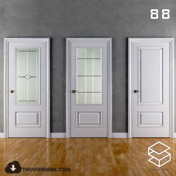 MODERN DOOR - SKETCHUP 3D MODEL - VRAY OR ENSCAPE - ID07014