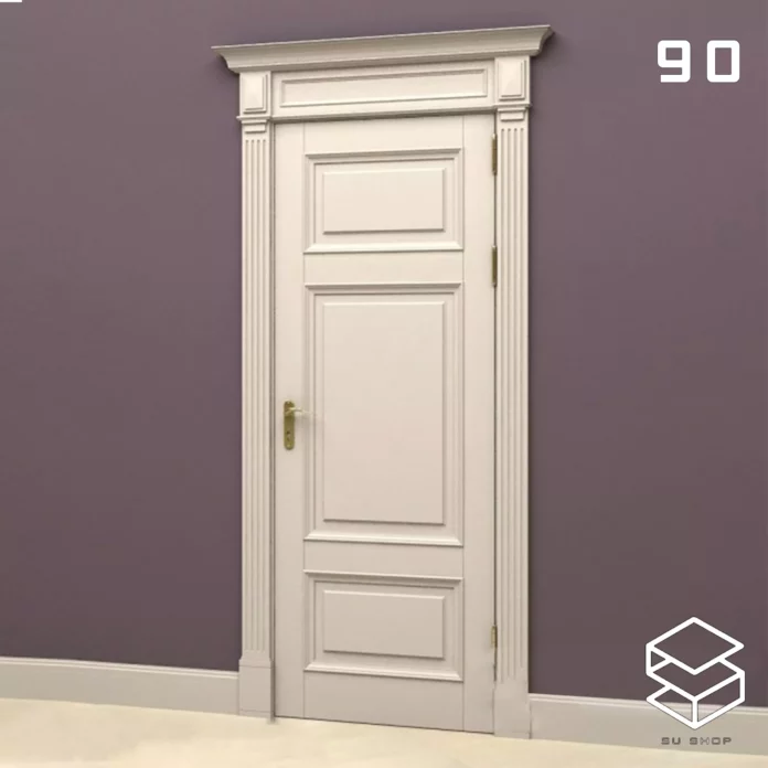 MODERN DOOR - SKETCHUP 3D MODEL - VRAY OR ENSCAPE - ID07017
