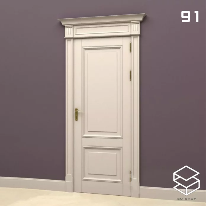 MODERN DOOR - SKETCHUP 3D MODEL - VRAY OR ENSCAPE - ID07018