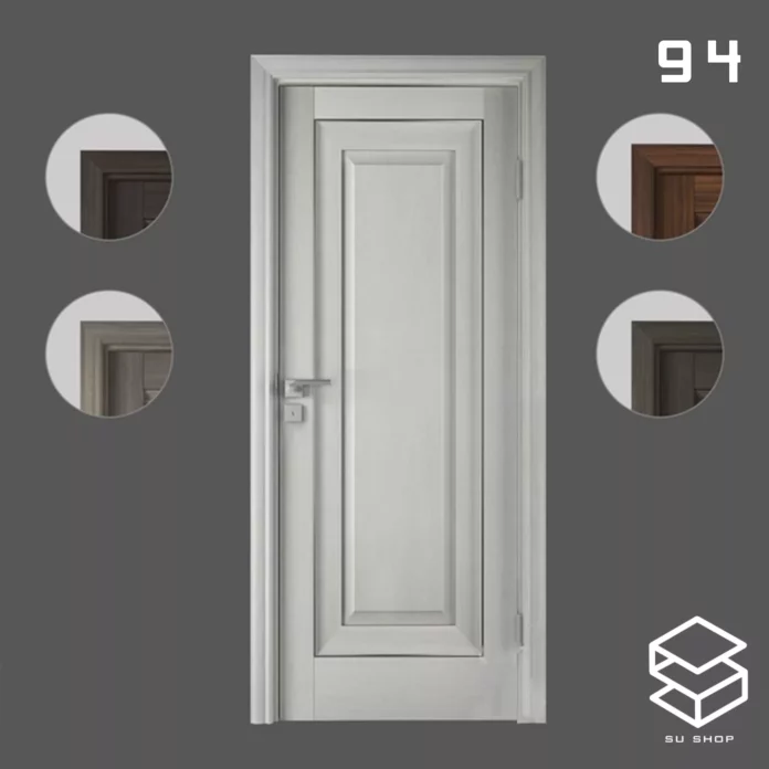 MODERN DOOR - SKETCHUP 3D MODEL - VRAY OR ENSCAPE - ID07021
