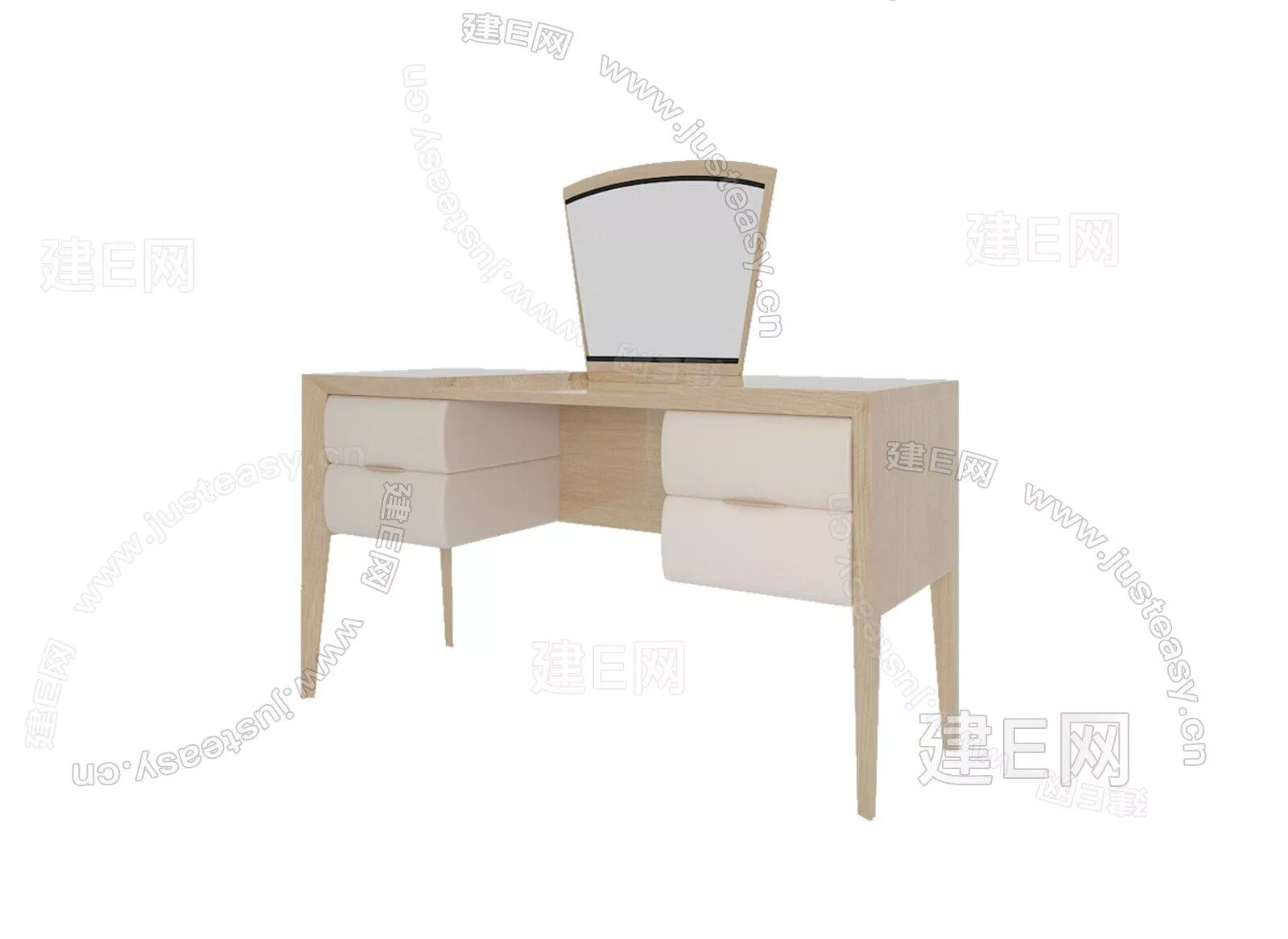 MODERN DRESSING TABLE - SKETCHUP 3D MODEL - ENSCAPE - 104941755