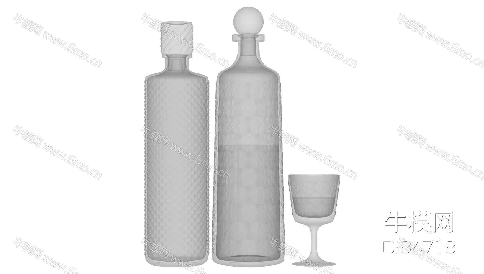 MODERN DRINDS AND FOOD - SKETCHUP 3D MODEL - ENSCAPE - 84718